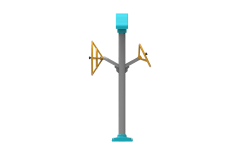 Kol Bilek Cevirme Aleti PF-206 | Dış Mekan Spor Aletleri | Erse Kent Mobilyaları